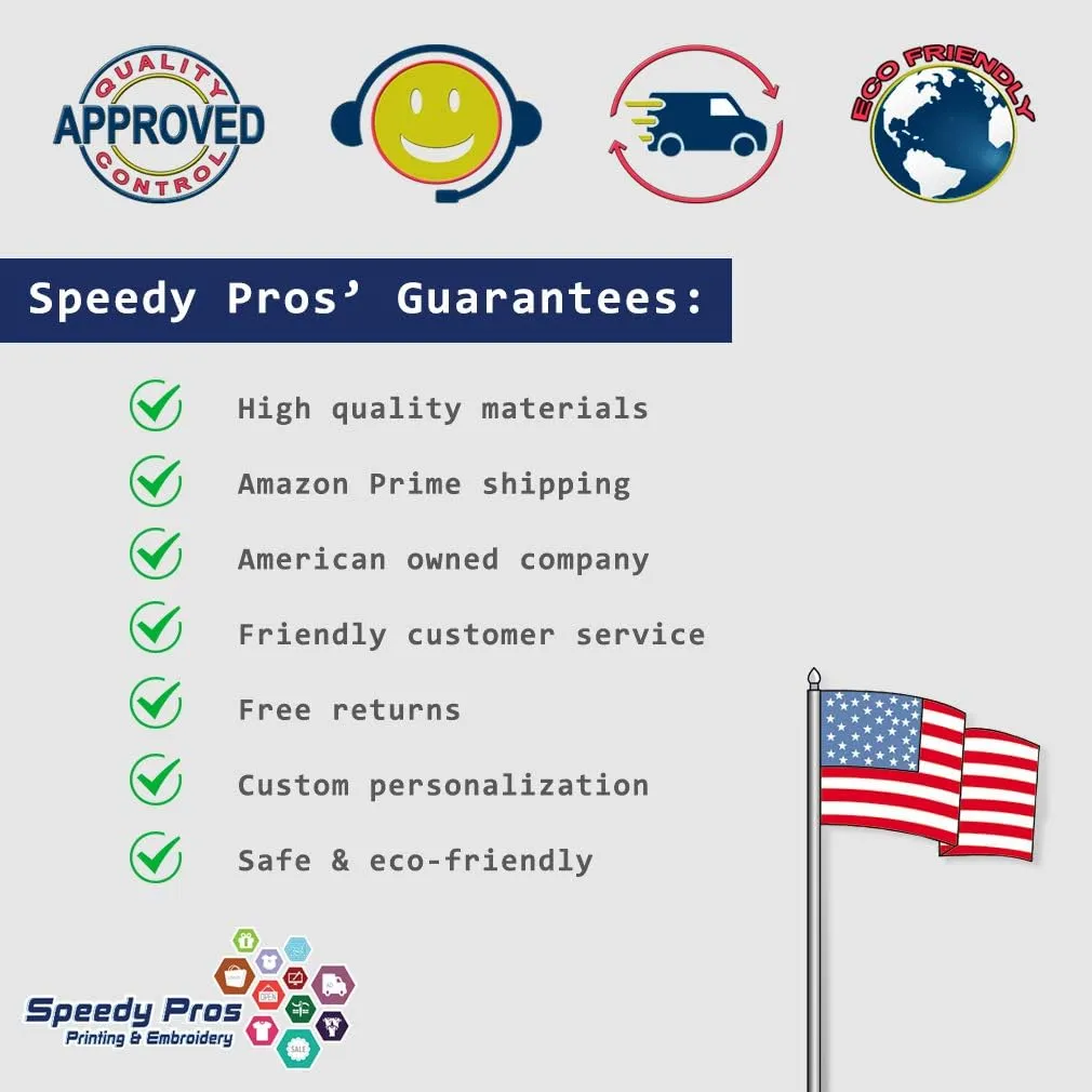 Speedy Pros Snapback Hats for Men & Women American Veteran Drug War A Embroidery Acrylic
