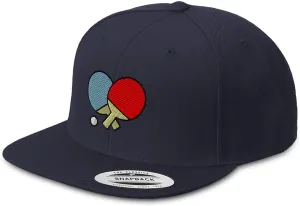 Speedy Pros Snapback Hats for Men & Women Ping-Pong Paddles A Olympics Sports Event Flat Bill Baseball Cap