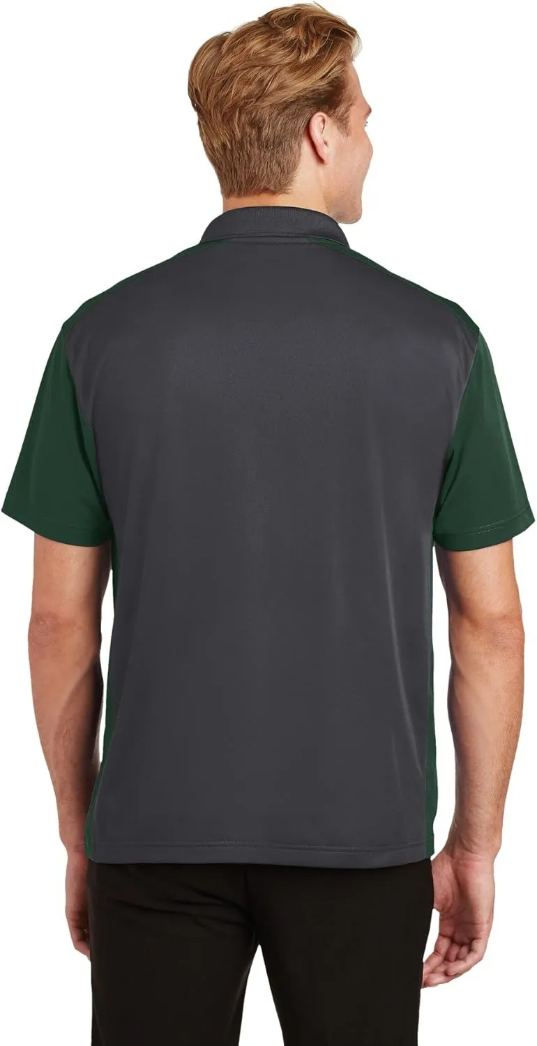 SPORT-TEK Colorblock Micropique Sport-Wick Polo ST652