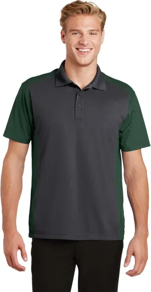 SPORT-TEK Colorblock Micropique Sport-Wick Polo ST652