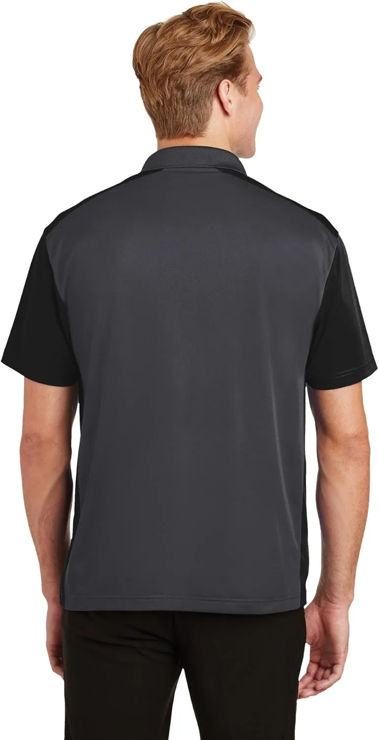 SPORT-TEK Colorblock Micropique Sport-Wick Polo ST652