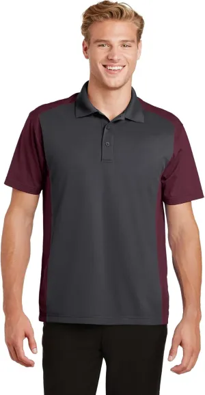 SPORT-TEK Colorblock Micropique Sport-Wick Polo ST652