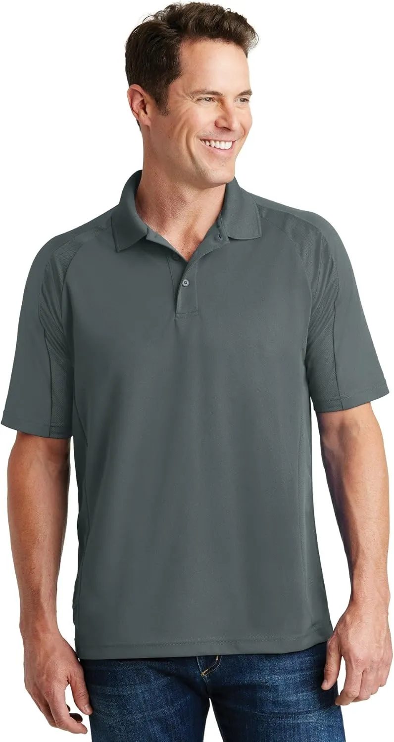 Sport-Tek Dri-Mesh Pro Polo Shirt, Engine Red