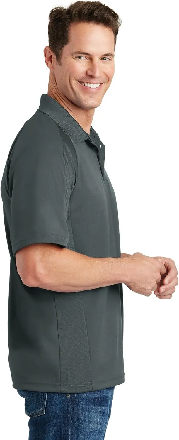 Sport-Tek Dri-Mesh Pro Polo Shirt, Engine Red