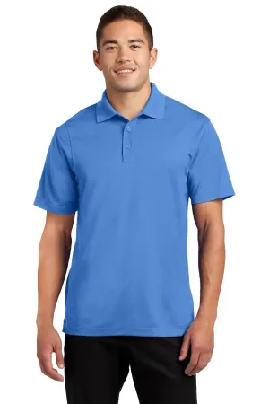 SPORT-TEK Men's Tall Micropique Sport Wick Polo XLT Blue Lake