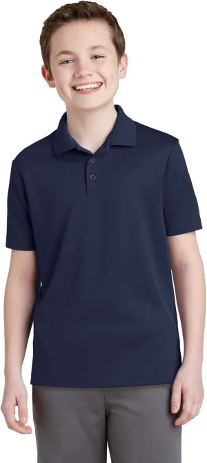 SPORT-TEK Youth PosiCharge RacerMesh Polo YST640
