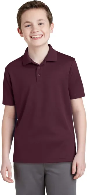 SPORT-TEK Youth PosiCharge RacerMesh Polo YST640