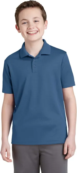 SPORT-TEK Youth PosiCharge RacerMesh Polo YST640