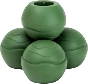 Stabilizing Rubber Ball Feet for Helinox Camping Chair - Durable Outdoor Chair Leg Cap, Help Stability on Rugged and Uneven Surfaces (Military Khaki, 45mm)