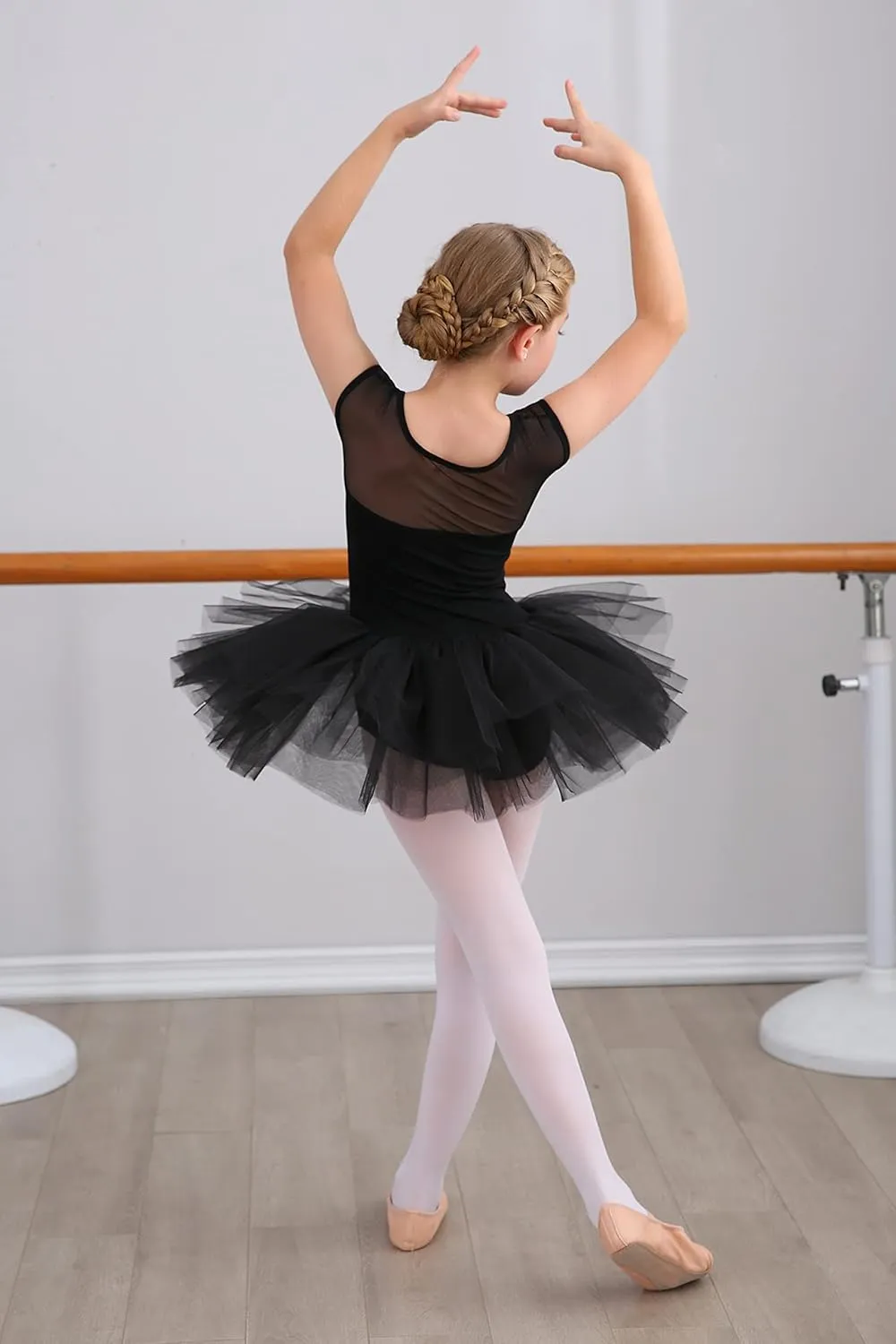 Stelle Ballet Leotards for Girls Toddler Leotard with Tutu Skirt Dance Tutu Dress (Little/Big Kid)