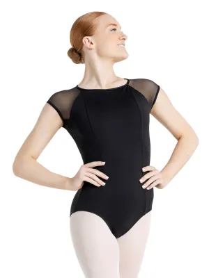Studio Collection Raglan Sleeve High Neck Leotard