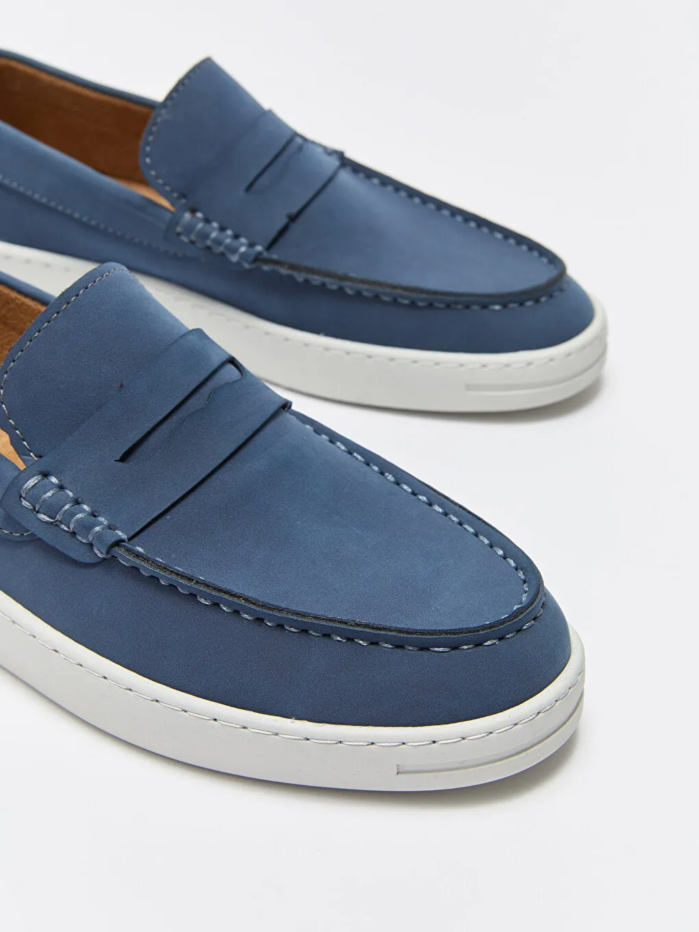 Suede Look Men's Loafer Shoes
