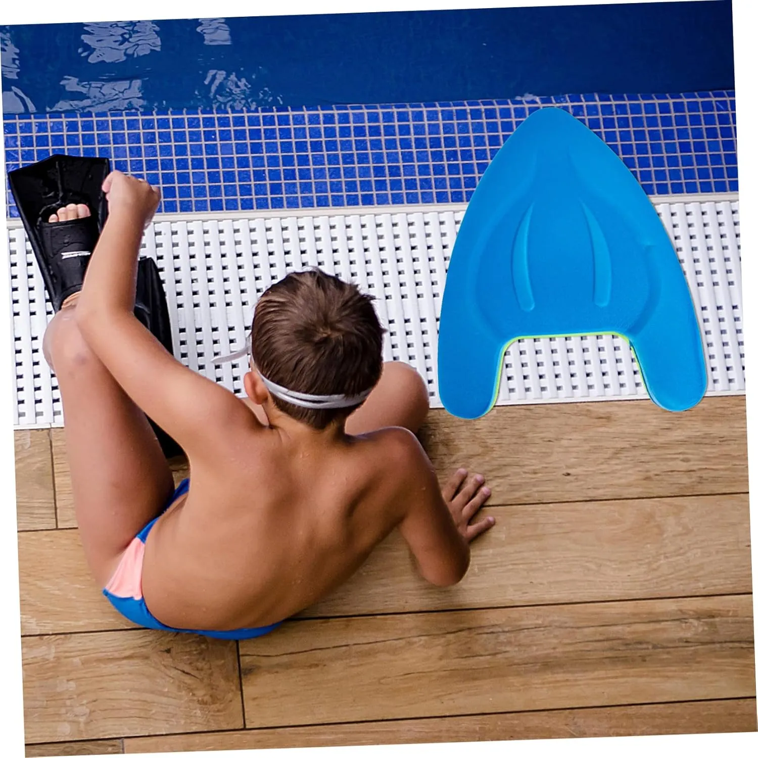 Swim Kickboard Lightweight Shape Swim Training Aid for Pool Fun Durable Material for Leg Kicking