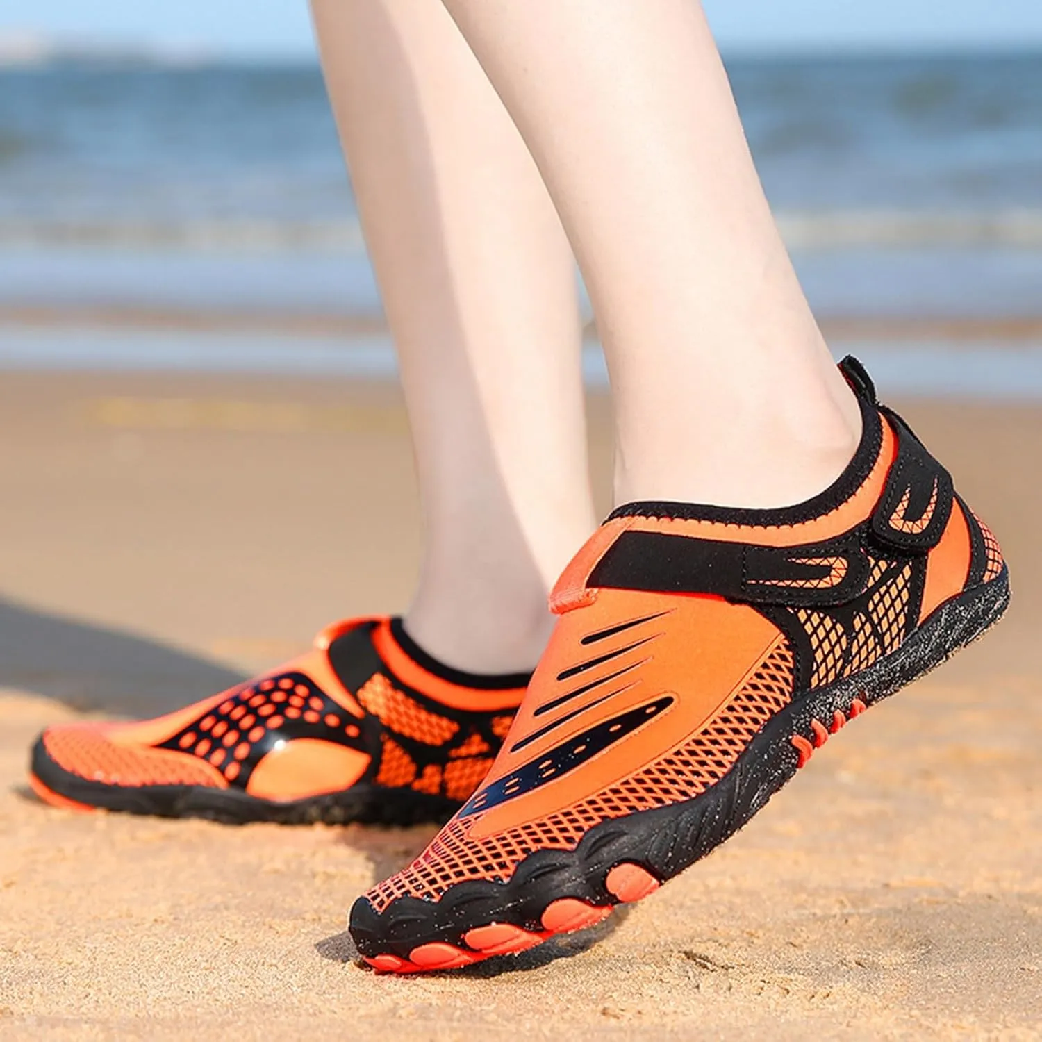 Swim Shoes for Women Men Quick Dry Aqua Barefoot Beach Pool Surf Yoga Hiking Kayaking Lightweight Non Slip Water Sports Shoes