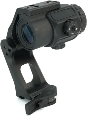 Tactical 3X Magnifier with FTC QD Mount Combo，2.26"/2.91" Optical Centerline Height，Quick Release & Flip-to-Center (FTC) Mechanism，CNC Aluminum