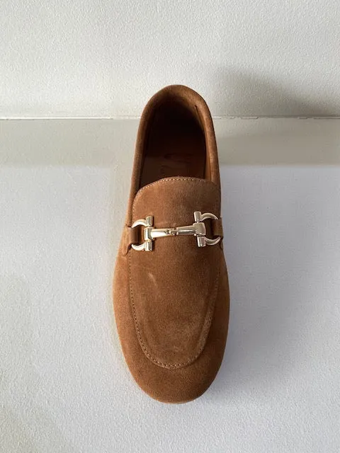 Tan Suede Loafer