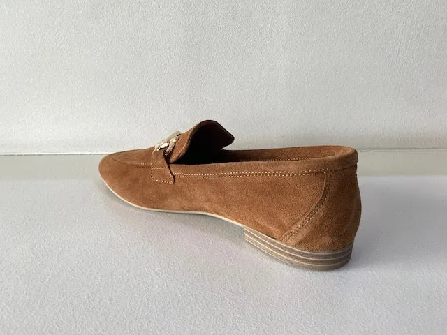 Tan Suede Loafer