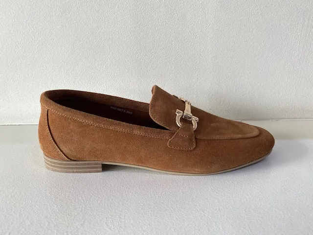 Tan Suede Loafer