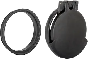 Tenebraex Objective Flip Up Scope Cover with Adapter Ring for Bushnell, IOR, Nightforce, and Trijicon (50NFCC-FCR)