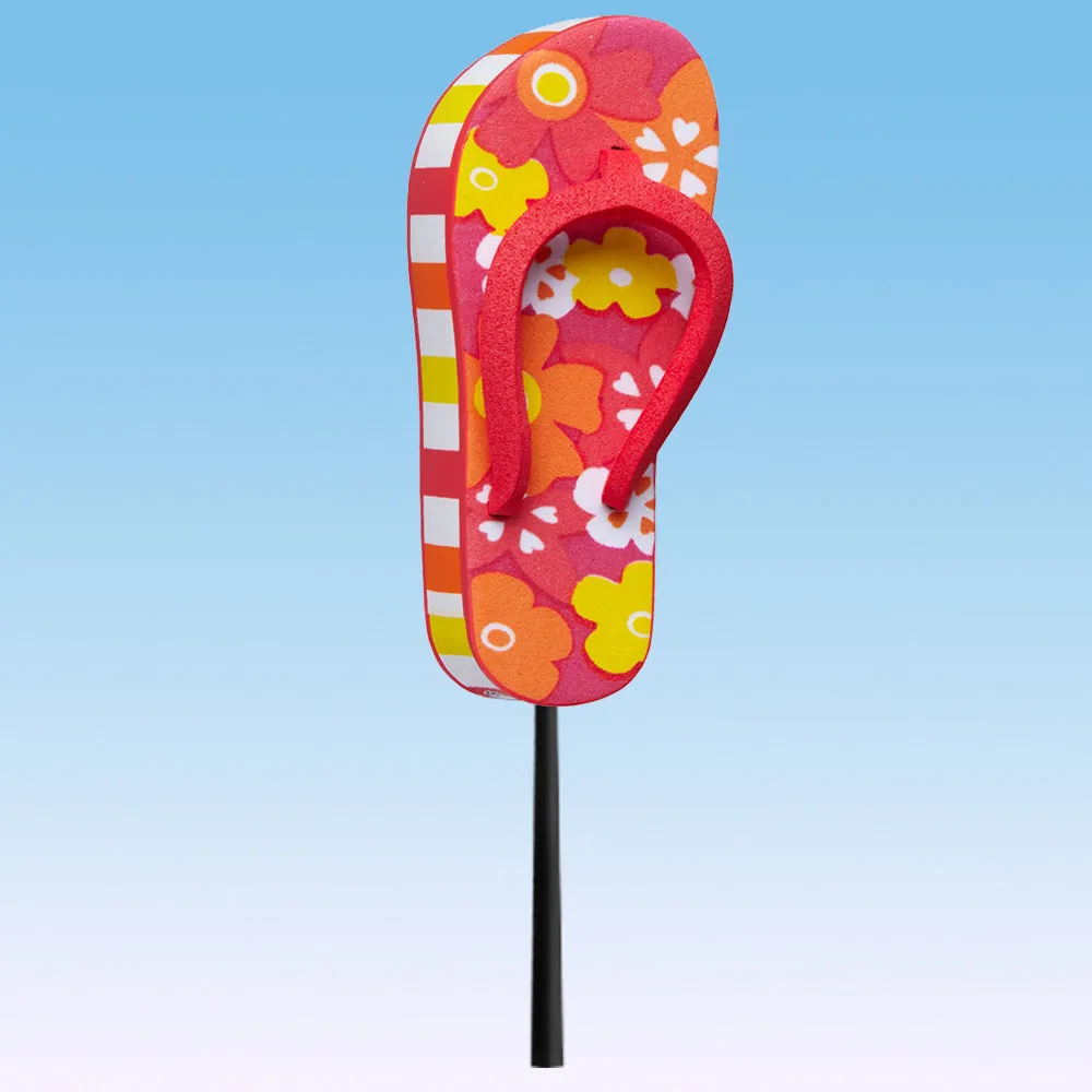 Tenna Tops Flip Flop Sandal Car Antenna Topper (Hawaiian Red)