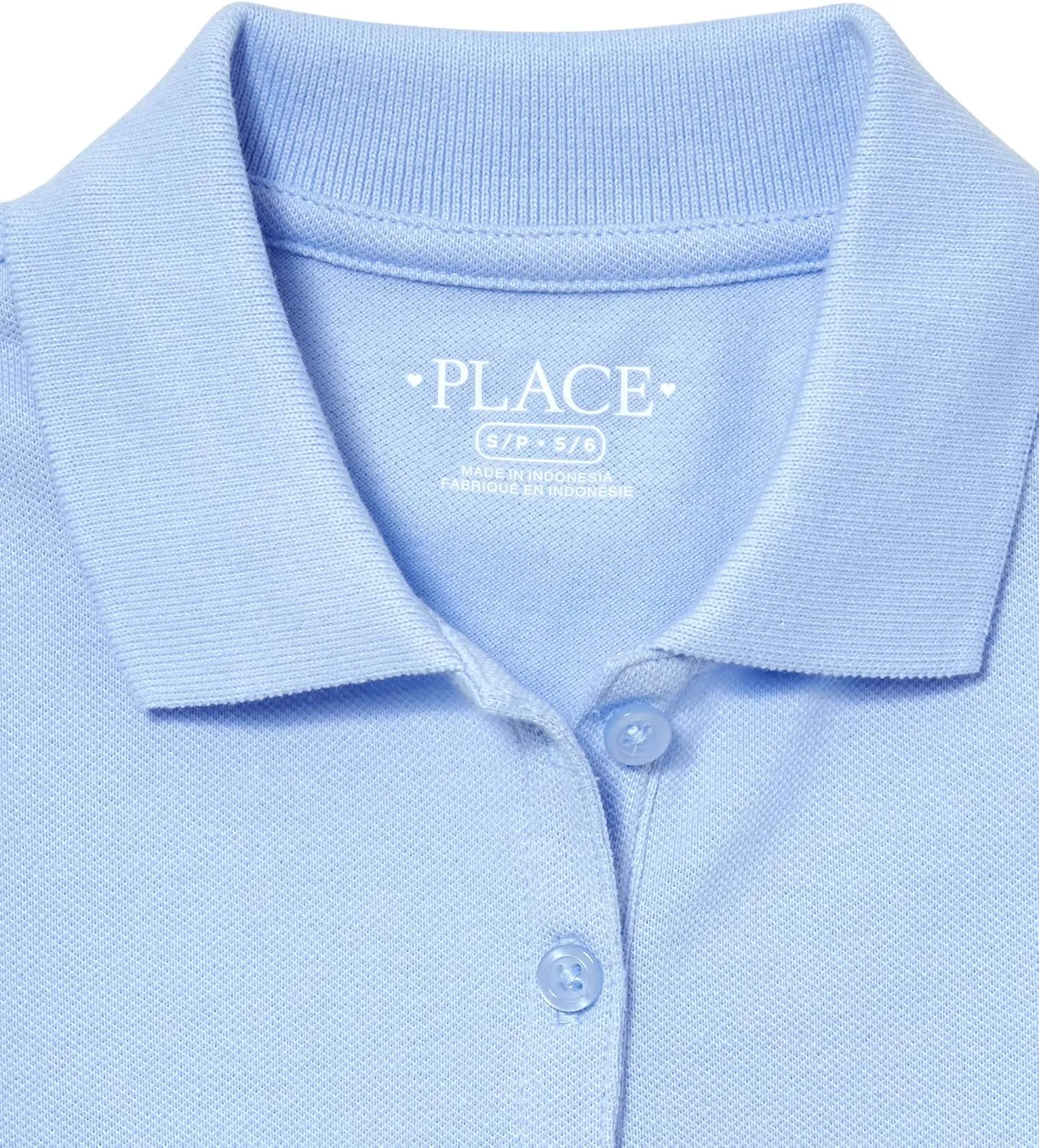 The Children's Place Girls' Long Sleeve Pique Polo 2 Pack