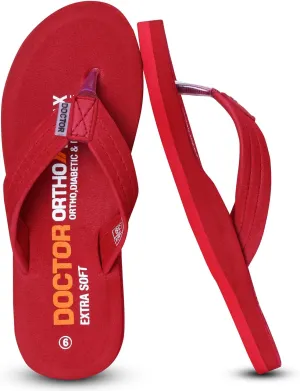 Thong Arch Support Ortho Slippers for Women| Orthopedic Diabetic & Stylish| Lightweight Comfortable & Casual|Pregnancy Anti-Skid Bedroom Daily Use House Flip-Flops Ladies Girls D-15