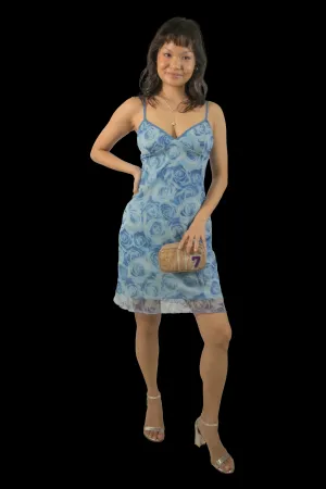 Tightrope Rose Mesh Dress