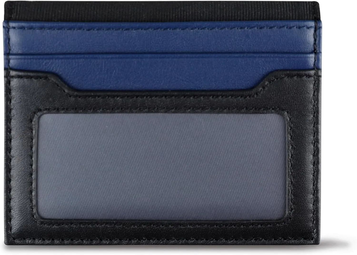 Tommy Hilfiger Men's Slim Front Pocket Card Case Wallet with ID Window