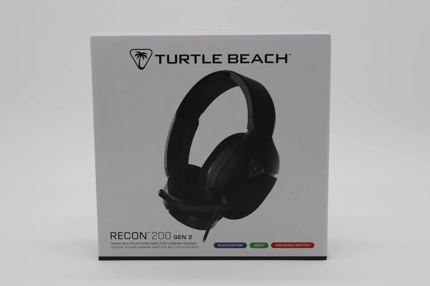 Turtle Beach Recon 200 Gen 2 Amplified Gaming Headset - PS4, PS5, Xbox Series X|S One, Nintendo Switch & PC