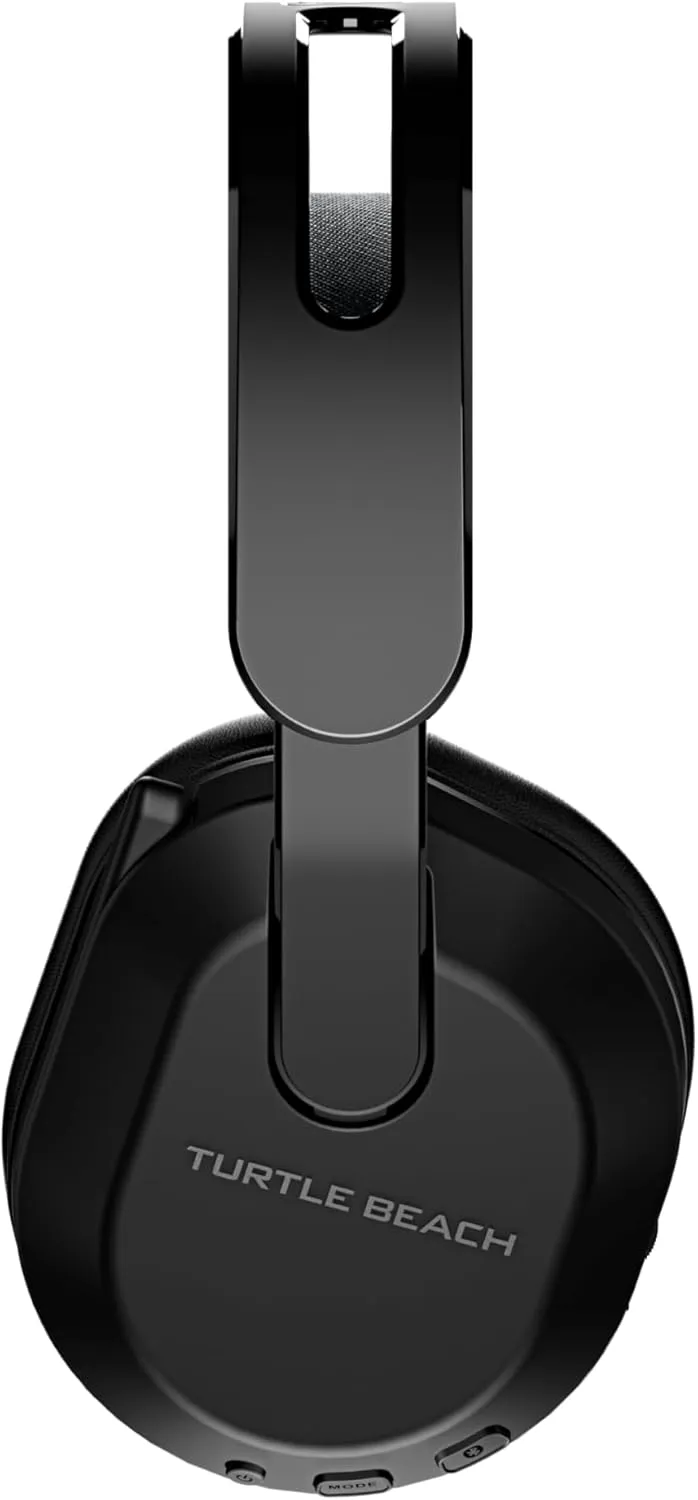 Turtle Beach Stealth 500 Wireless Amplified Gaming Headset for PC, PS5, PS4, & Mobile – 40-Hr Battery, Bluetooth, Memory Foam Cushions, Flip-to-Mute Mic, EQ Presets, Companion App – Black
