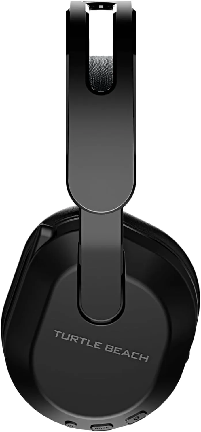 Turtle Beach Stealth 500 Wireless Amplified Gaming Headset for PS5, PS4, PC, & Mobile – 40-Hr Battery, Bluetooth, Memory Foam Cushions, Flip-to-Mute Mic, EQ Presets, Companion App – Black