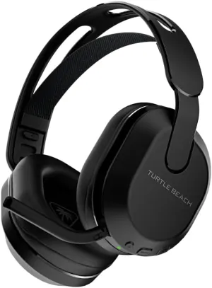 Turtle Beach Stealth 500 Wireless Amplified Gaming Headset for PS5, PS4, PC, Nintendo Switch, & Mobile – 40-Hr Battery, Bluetooth, Memory Foam Cushions, Flip-to-Mute Mic, EQ Presets – Black (Renewed)