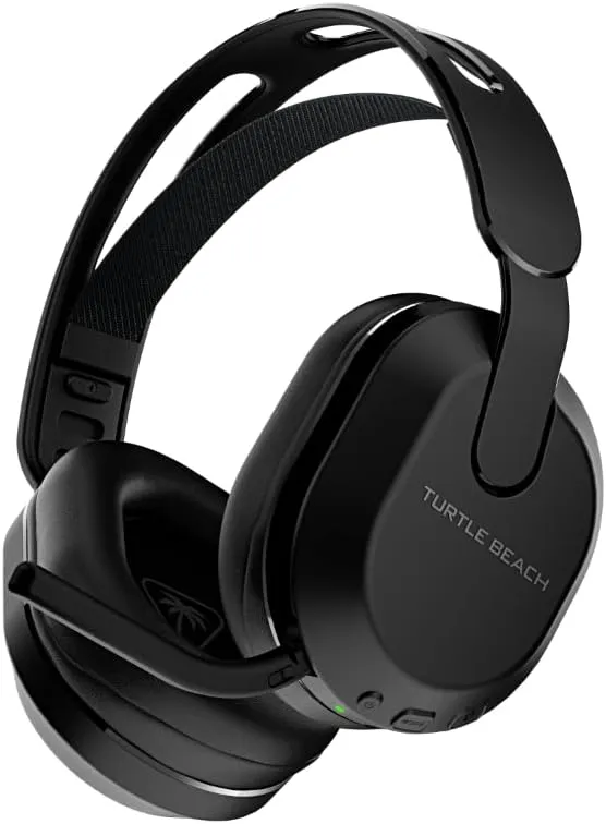 Turtle Beach Stealth 500 Wireless Amplified Gaming Headset for PS5, PS4, PC, Nintendo Switch, & Mobile – 40-Hr Battery, Bluetooth, Memory Foam Cushions, Flip-to-Mute Mic, EQ Presets – Black (Renewed)