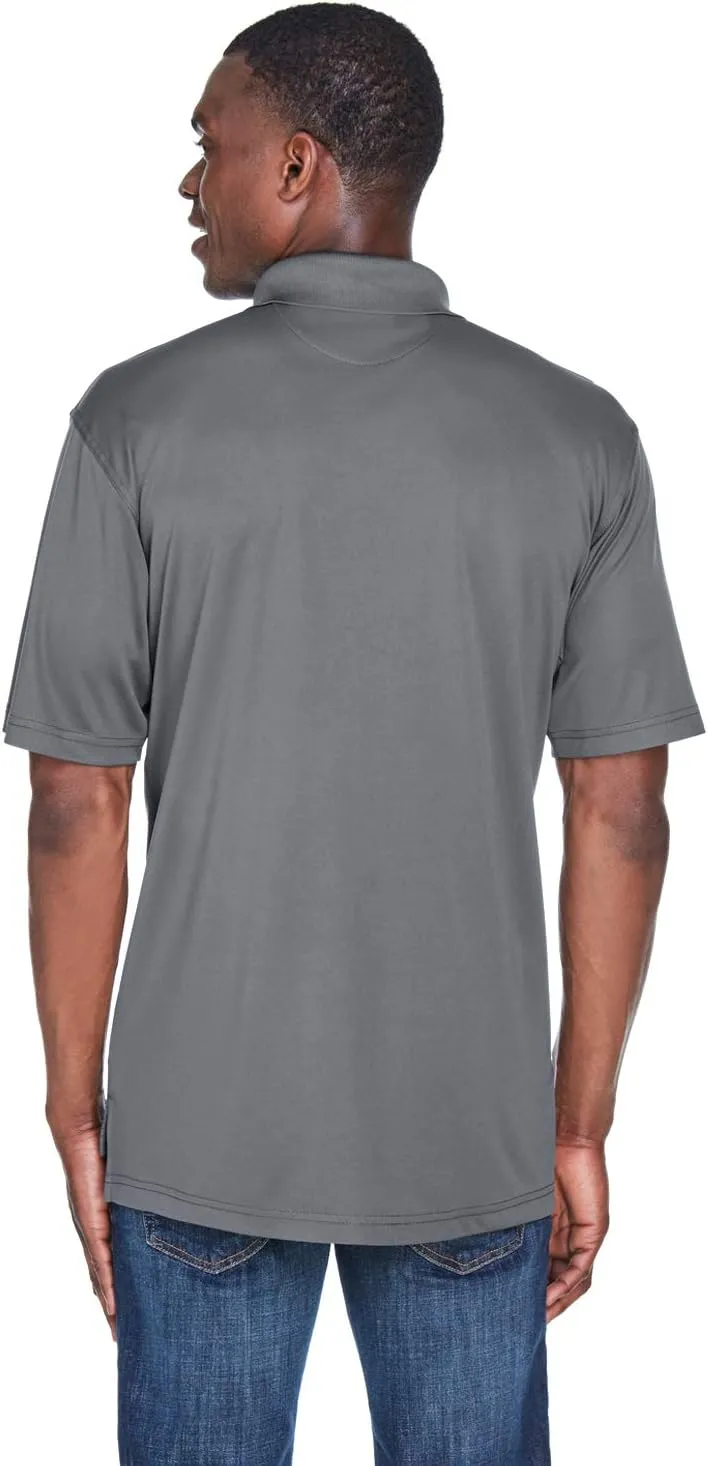 UltraClub Men's Cool & Dry Sport Interlock Polo Shirt