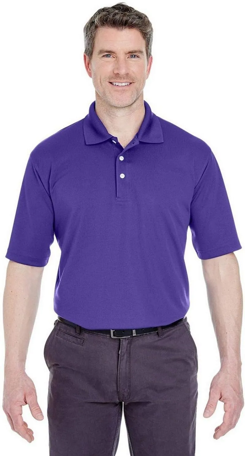 Ultraclub Men's Stain-release Performance Polo Shirt