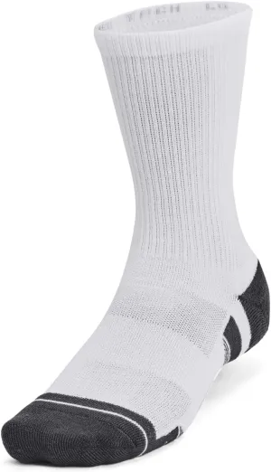 Under Armour Unisex Performance Tech Crew Socks Accessories - 3-Pack with Arch Support XL
