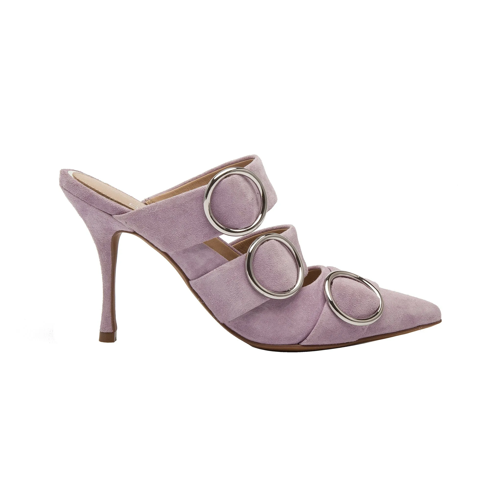 UPTON | Pointy Toe High Stiletto Mules