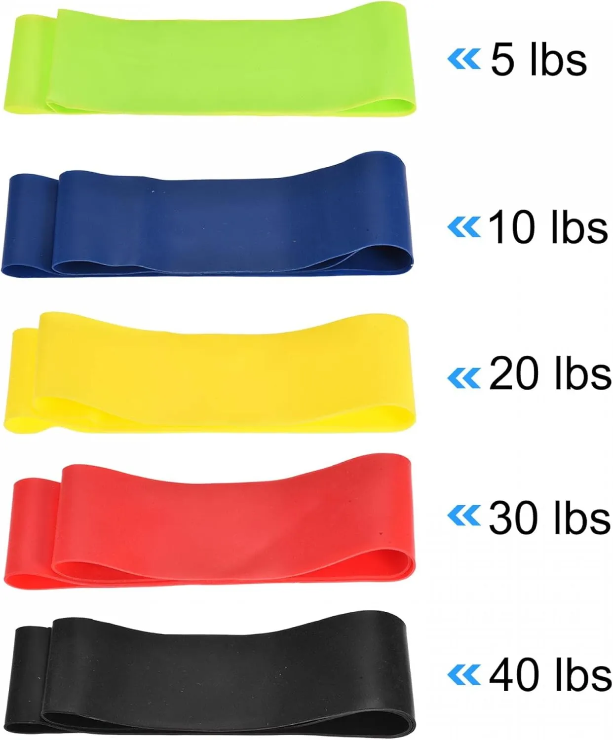 uxcell Exercise Core Sliders, Dual-Sided Glider Discs & Resistance Bands & Cloth Bag for Full Body Workout