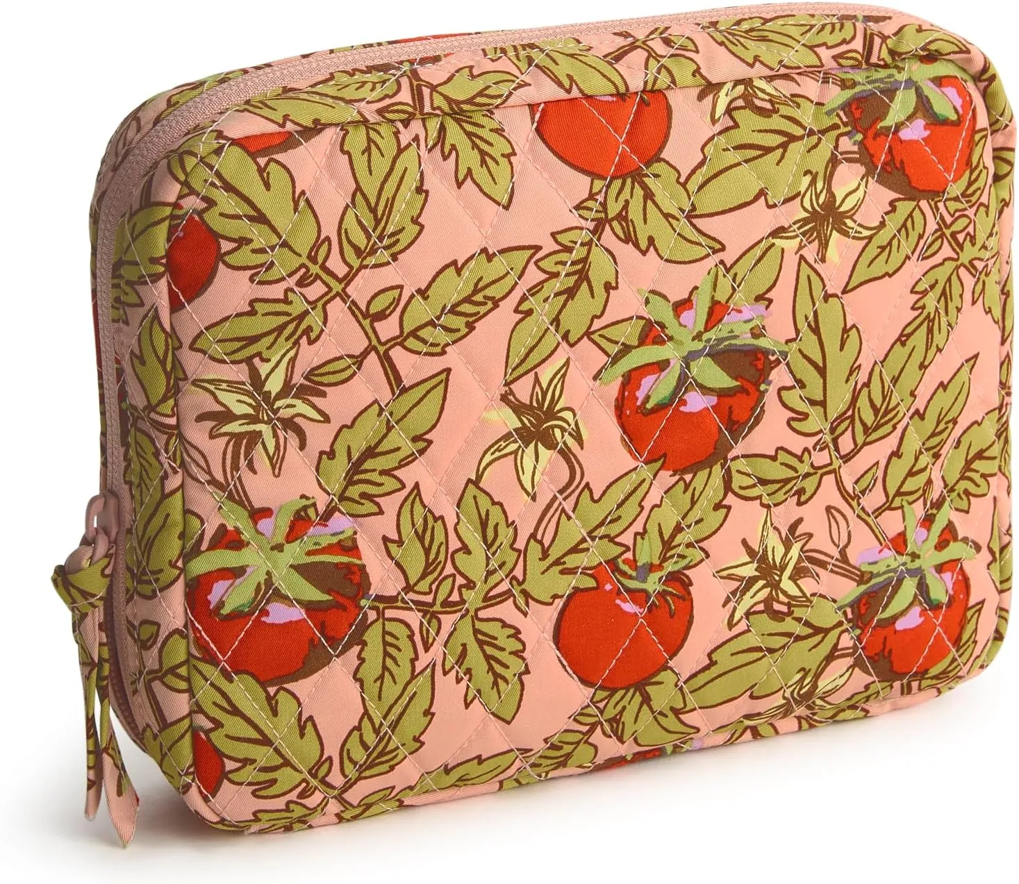 Vera Bradley Premium Cotton Cord Organizer, Tomato Vines