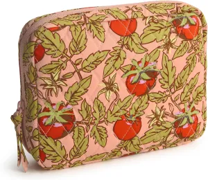 Vera Bradley Premium Cotton Cord Organizer, Tomato Vines