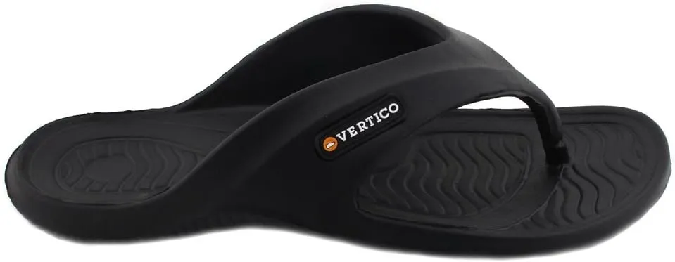Vertico - Rubber Shower Flip Flops | Quick Dry, Lightweight Protection Sandals