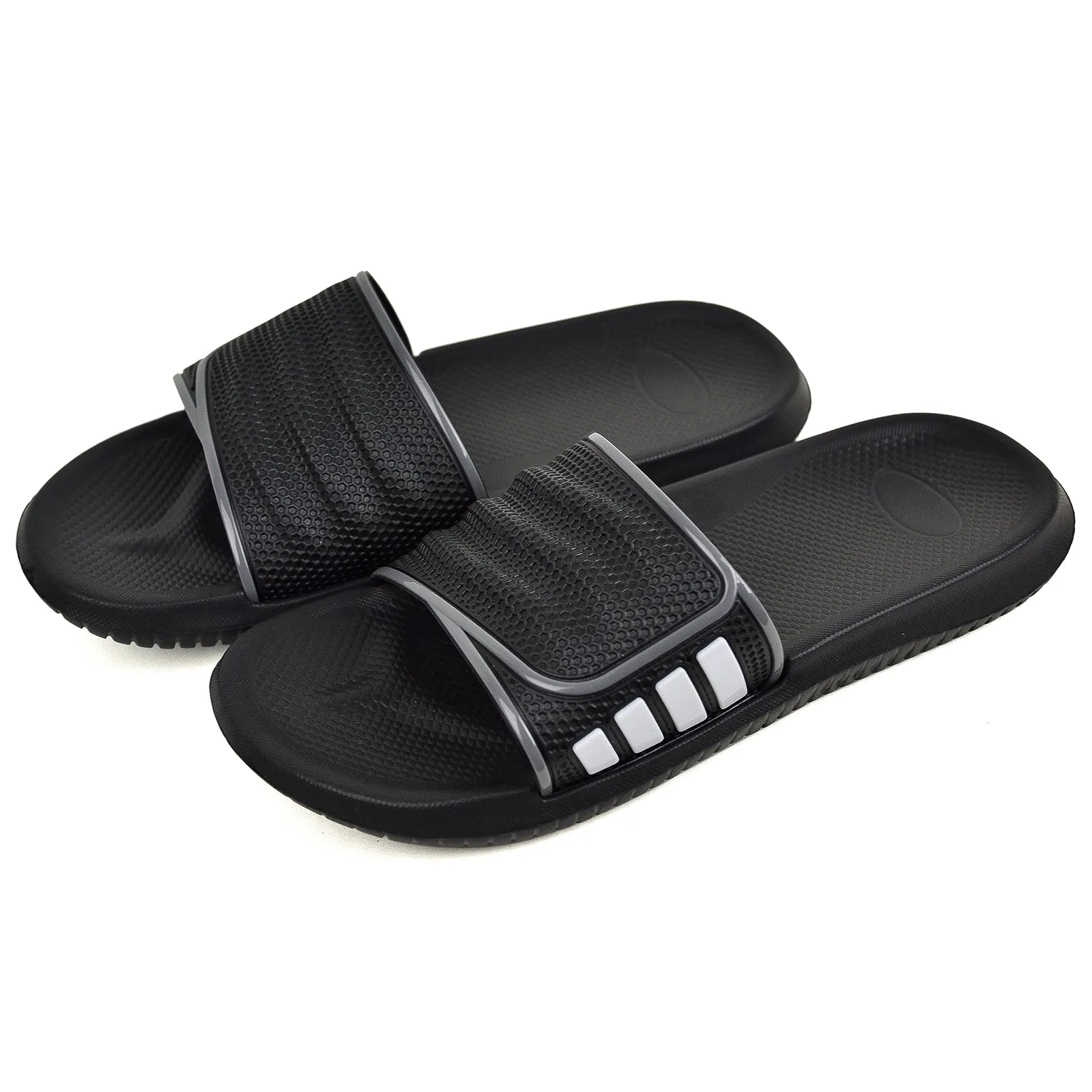 VONMAY Men's Durable Sandals House Shower Slippers Beach Slip Sandals