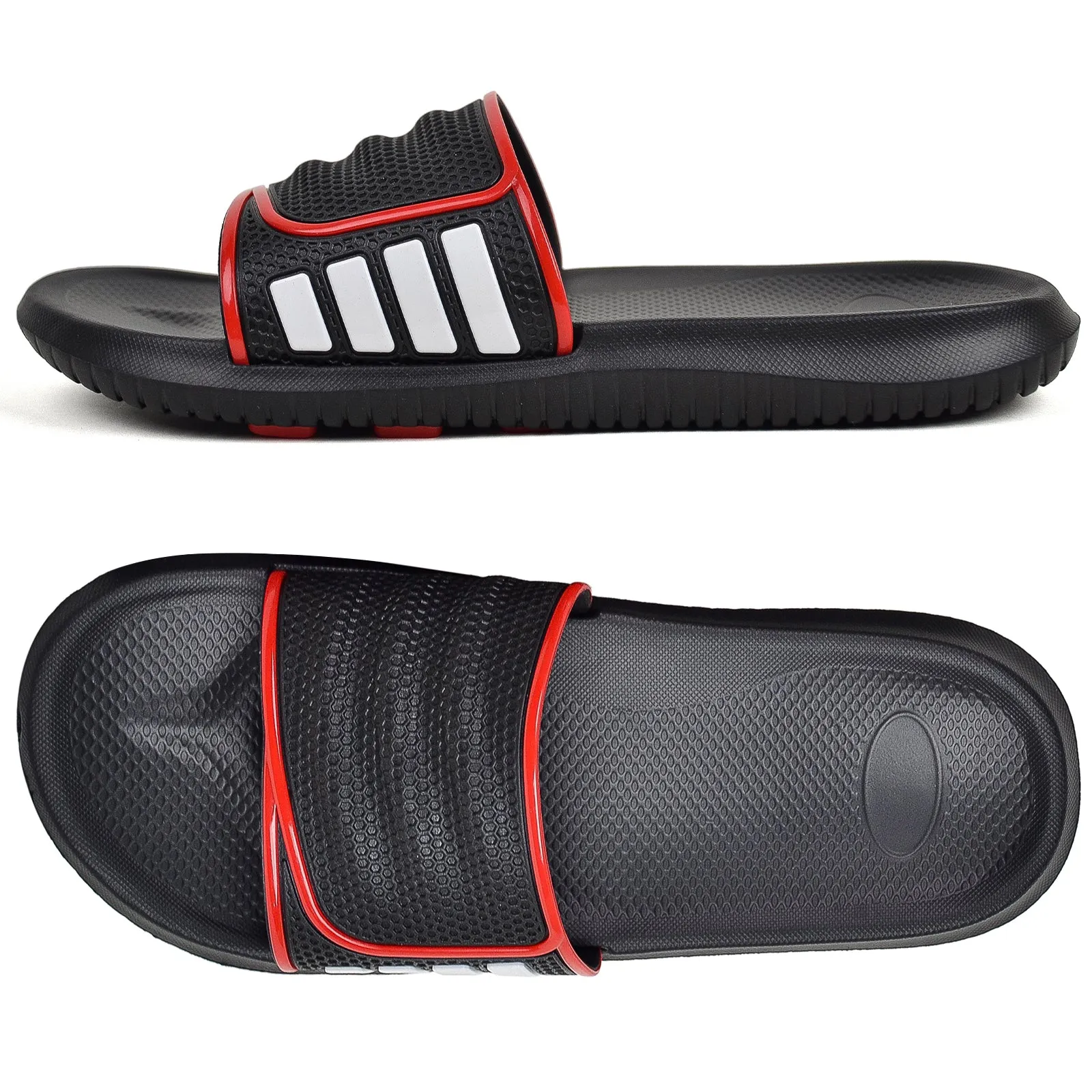 VONMAY Men's Durable Sandals House Shower Slippers Beach Slip Sandals