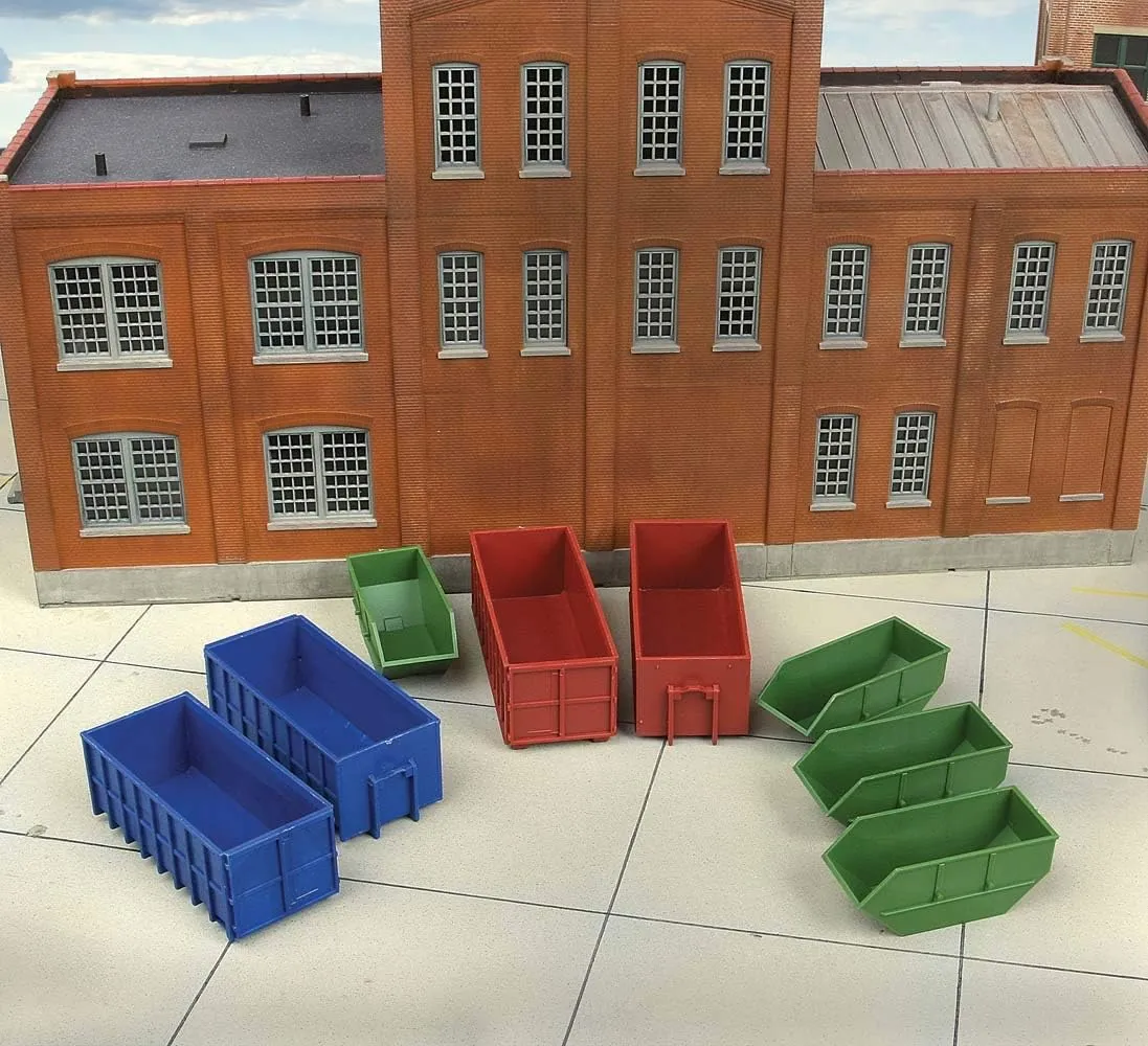 Walthers, Inc. Industrial Dumpsters Kit