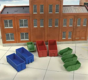 Walthers, Inc. Industrial Dumpsters Kit