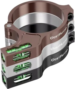 WestHunter Optics Rifle Scope Bubble Level for 30mm/34mm Tube - Precision Shooting & Competition