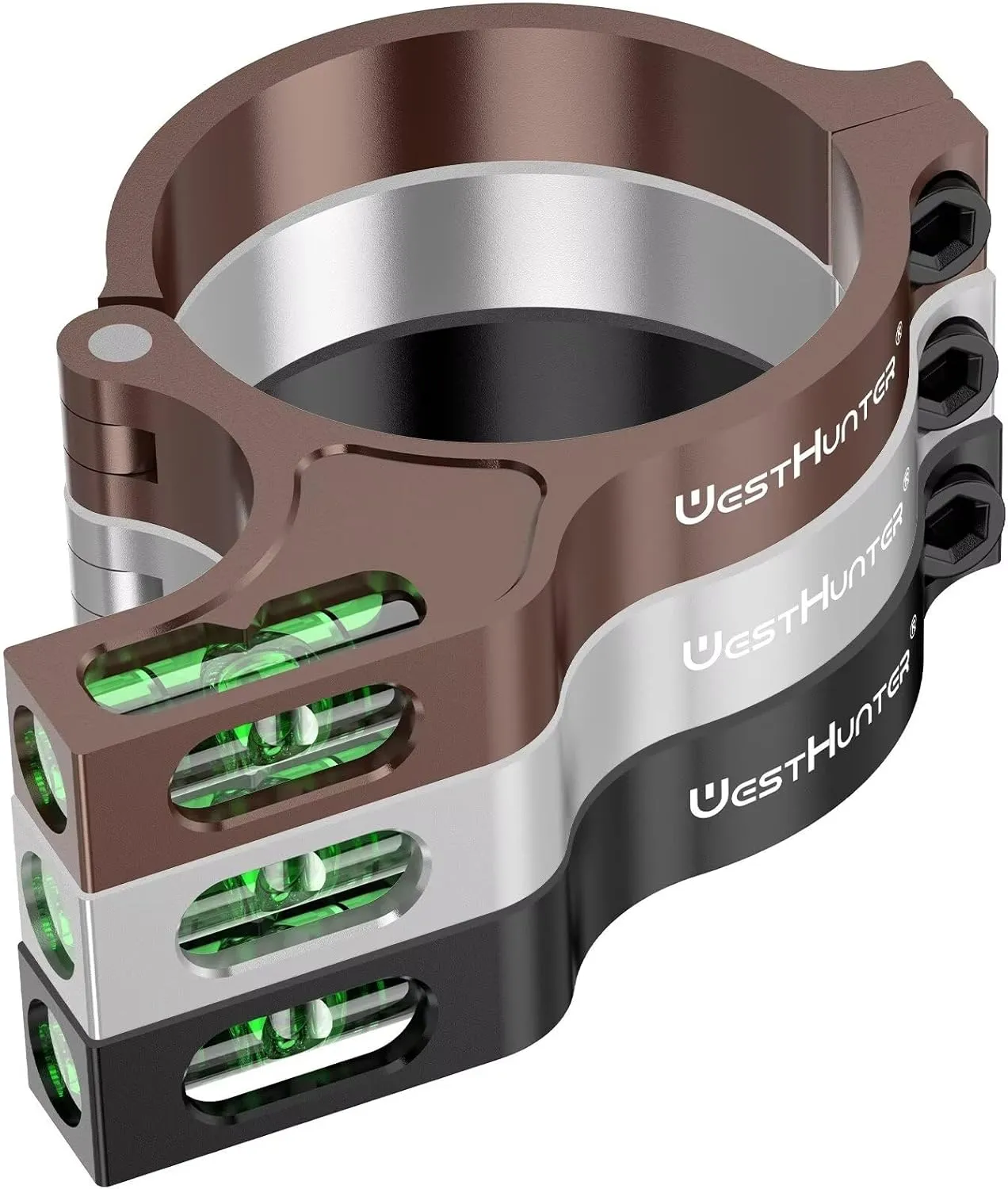 WestHunter Optics Rifle Scope Bubble Level for 30mm/34mm Tube - Precision Shooting & Competition