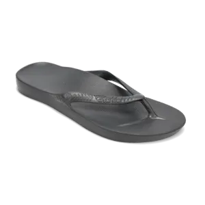 Women's Arch Support Flip Flop Black