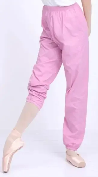 Women's Dance Warm-Up Pants - Loose Fit, Soft Sauna Sweating Trousers for Ballet & Gymnastics