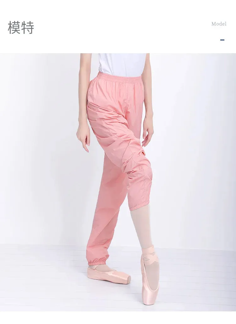 Women's Dance Warm-Up Pants - Loose Fit, Soft Sauna Sweating Trousers for Ballet & Gymnastics